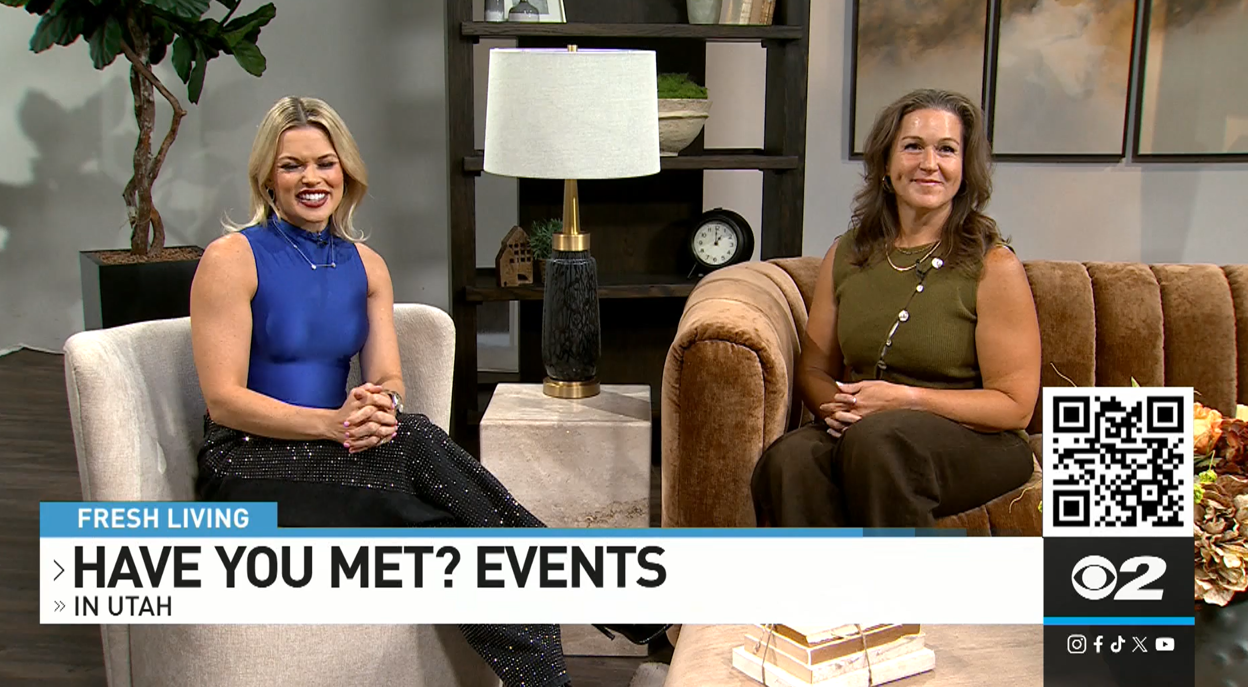 Molly Bitton interviewed on KUTV Fresh Living about Have You Met? Events and meaningful connection.