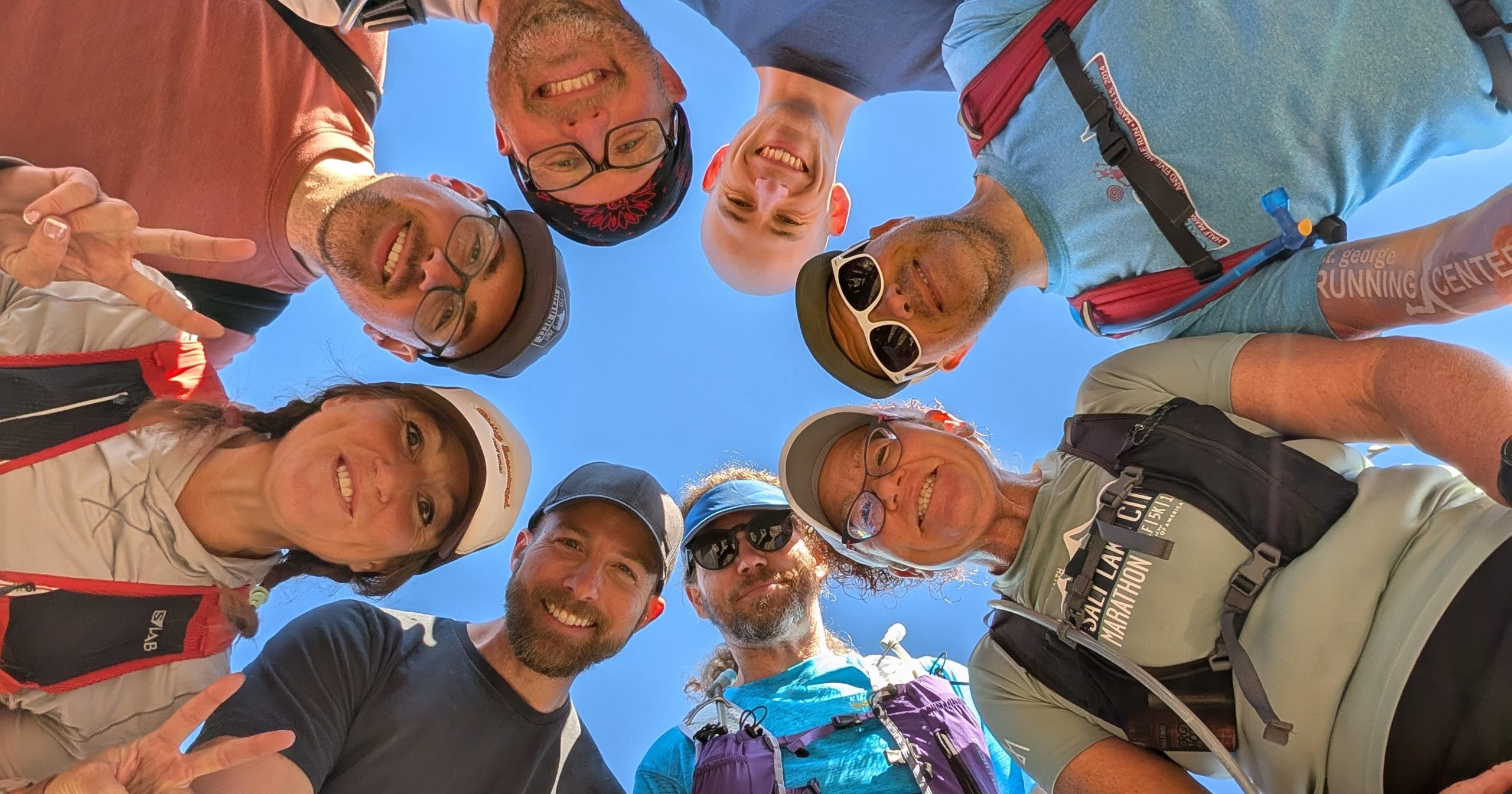Adults making friends through a group outdoor activity with Have You Met? Events