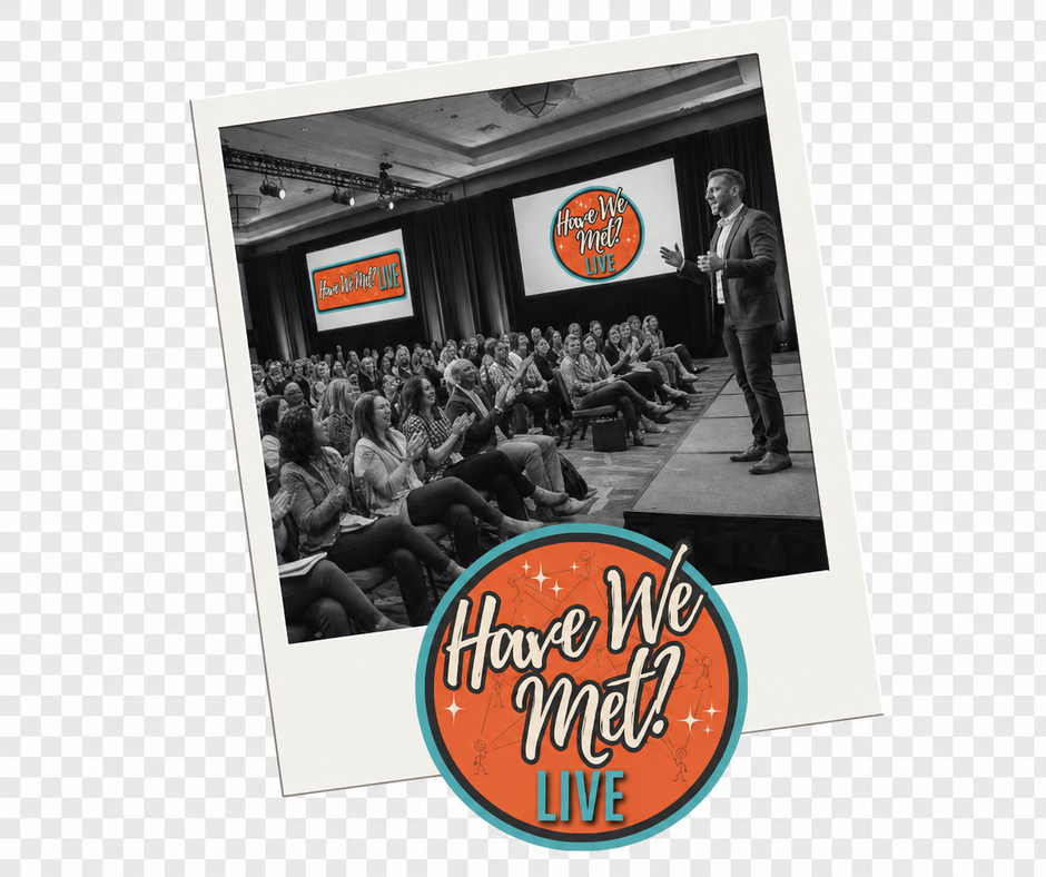 Keynote speaker addressing attendees at the former Have You Met? Solo Summit